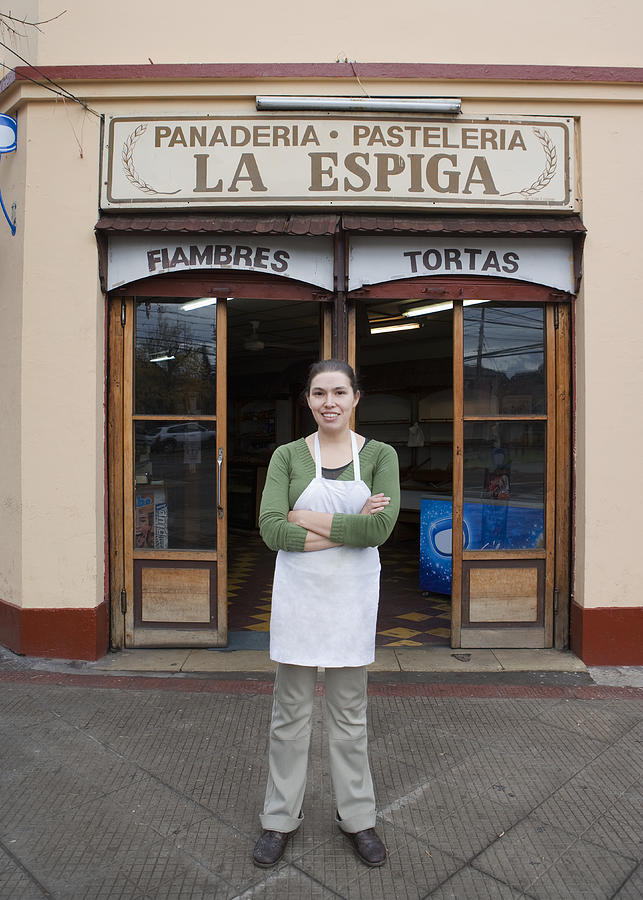Small business owner in Santiago, Chile #5 Photograph by Felipe Dupouy