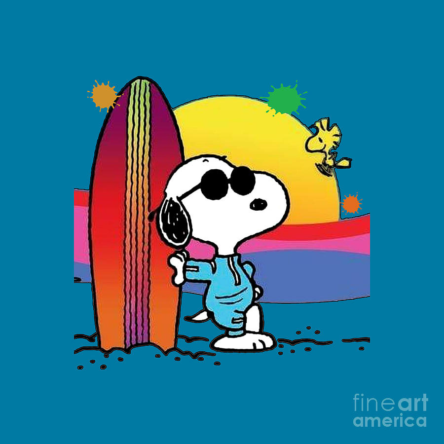 Snoopy Digital Art by Rifqi Hidayat - Fine Art America