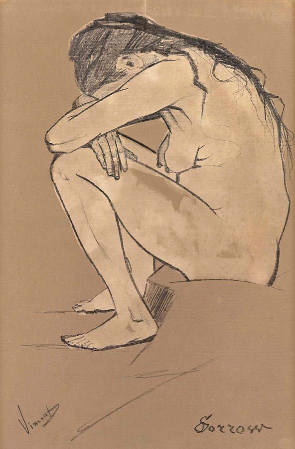 Sorrow #5 Drawing by Vincent van Gogh