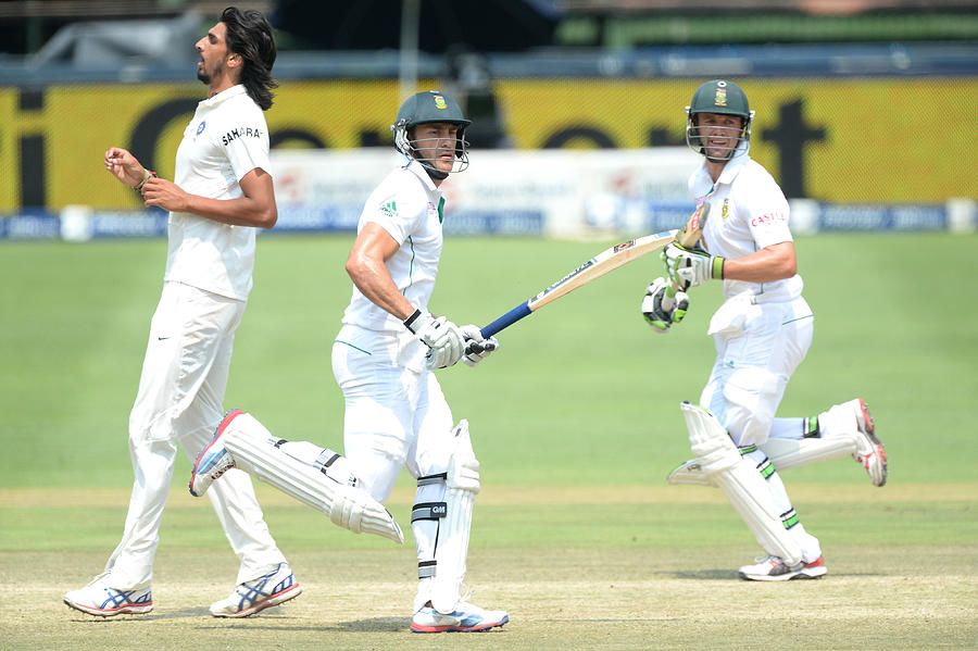 South Africa v India - 1st Test Day 5 #5 Photograph by Gallo Images
