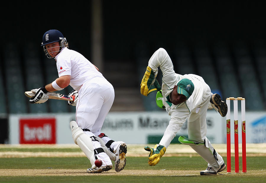 South African Airways XI v England - Tour Match Day Two #5 Photograph by Paul Gilham