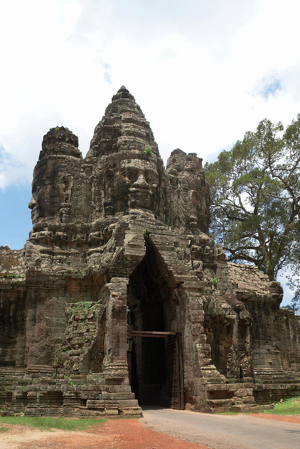 South Gate - Angkor Thom Digital Art