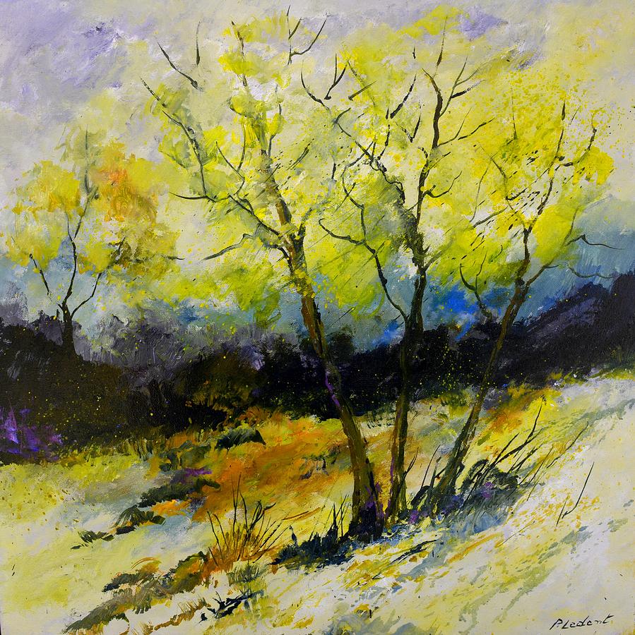 Spring #4 Painting by Pol Ledent