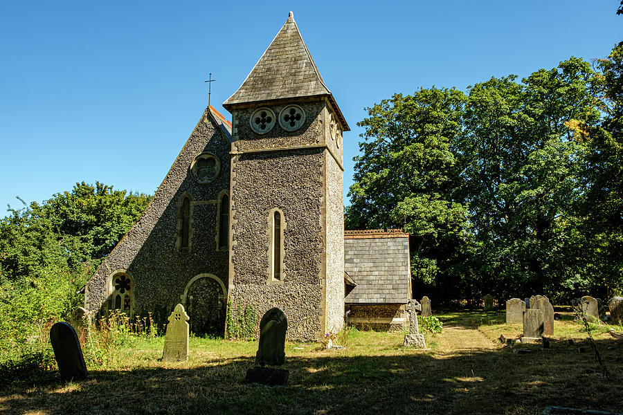 St James Church, Bicknor, Kent Photograph by Mark Summerfield - Pixels