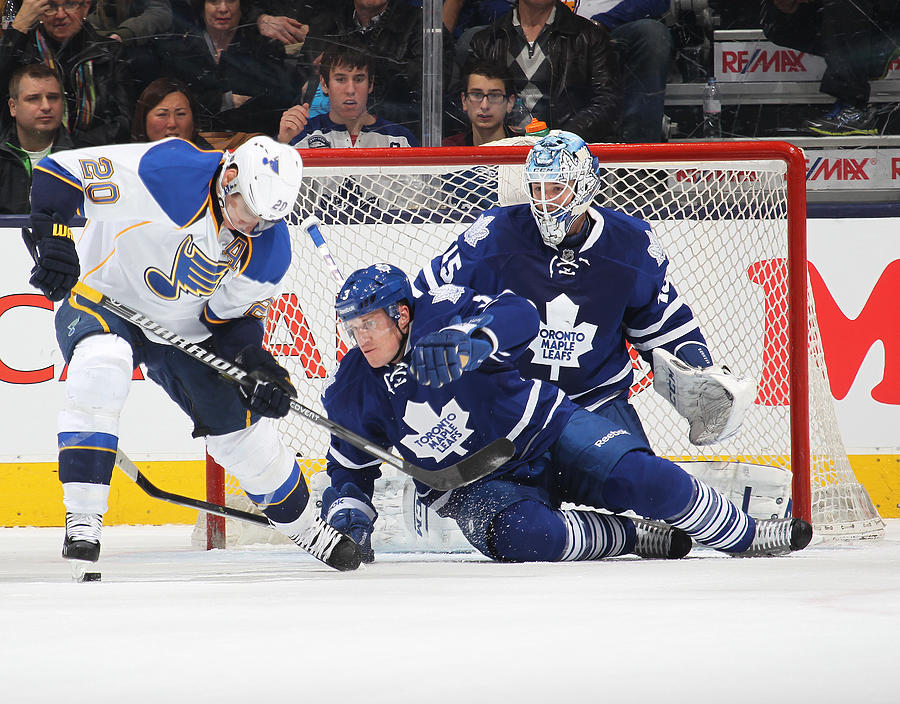 St. Louis Blues v Toronto Maple Leafs #5 Photograph by Claus Andersen
