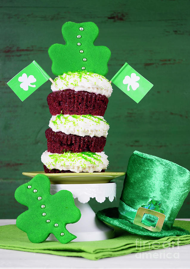 St Patricks Day Still Life #5 Photograph by Milleflore Images