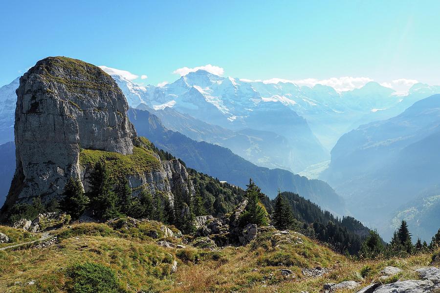 Sunny Schweiz Hikes Photograph by Andrew Webb Curtis - Fine Art America