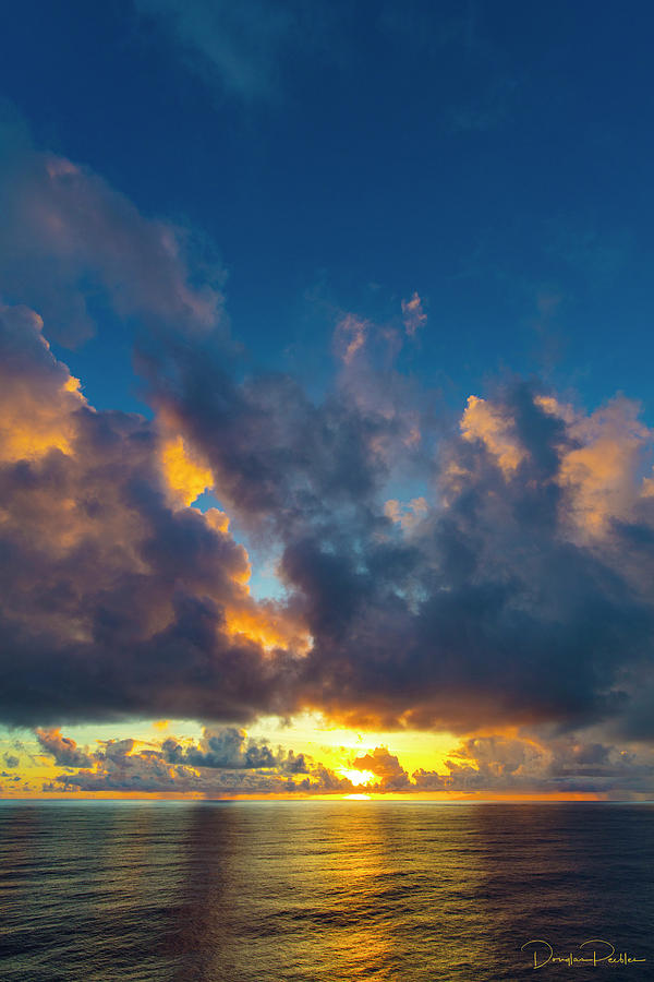 Sunrise, Moorea, French Polynesia #6 Photograph by Douglas Peebles - Pixels