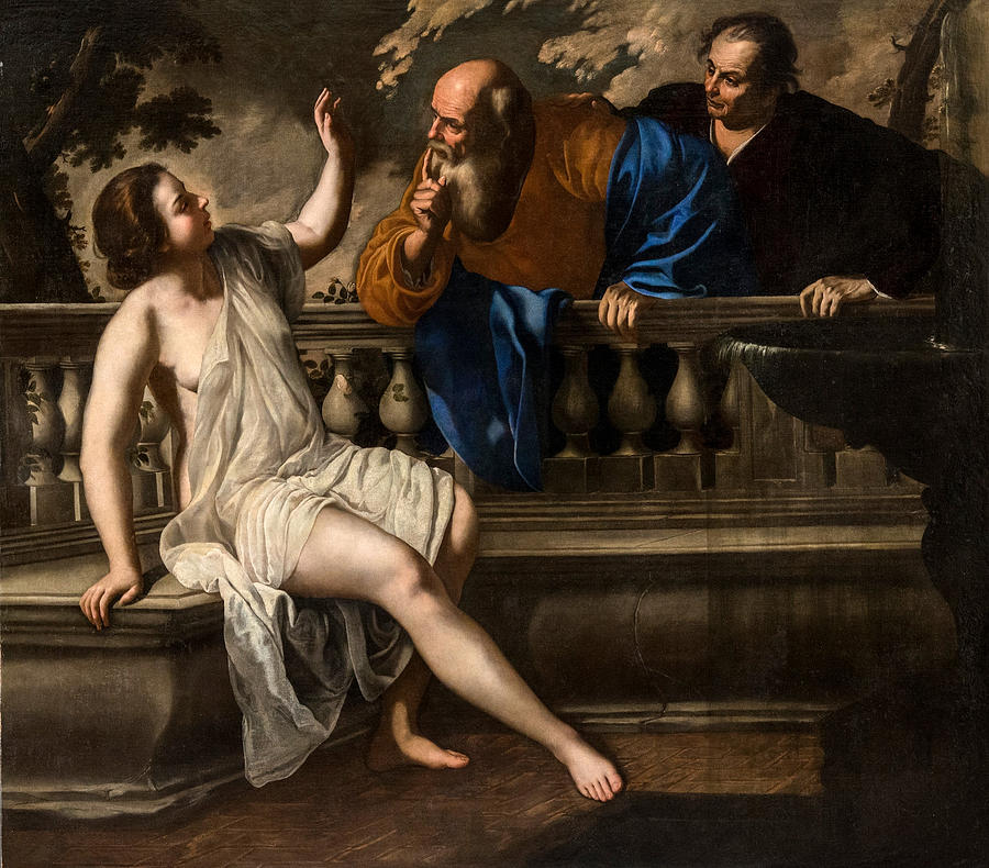 Susanna and the Elders Painting by Artemisia Gentileschi Fine Art America