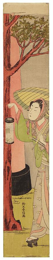Suzuki Harunobu  #5 Painting by Artistic Rifki
