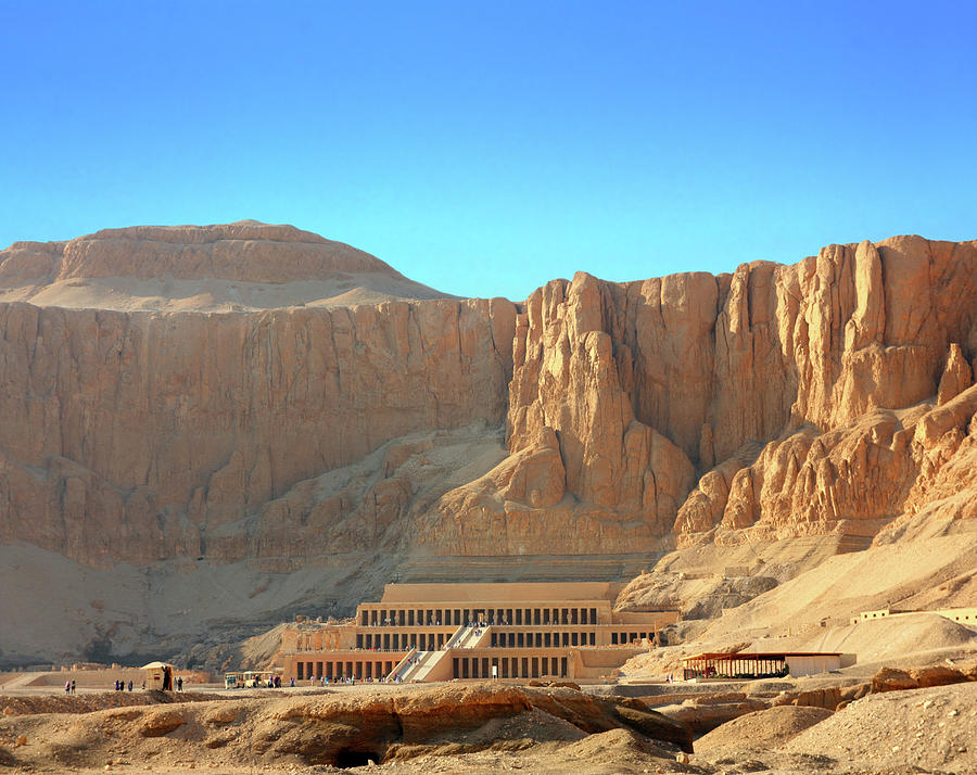 temple of Hatshepsut in Luxor Egypt #5 Photograph by Mikhail Kokhanchikov
