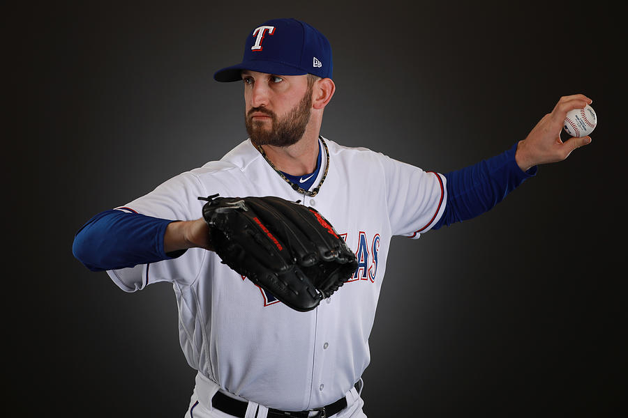 Texas Rangers Photo Day #5 Photograph by Gregory Shamus