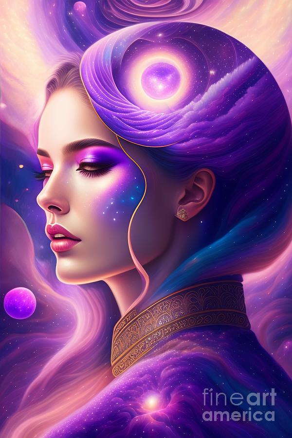 The Beautiful Woman Body Fantasy Universe Digital Art by Boon Mee ...