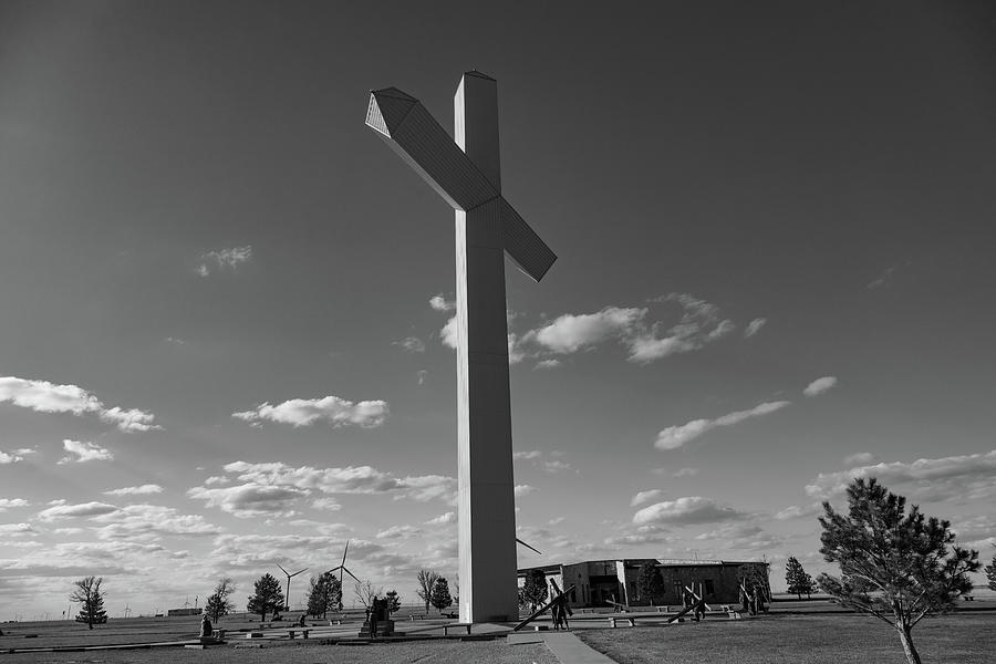 The Cross of our Lord Jesus Christ in Groom Texas #5 Photograph by Eldon McGraw