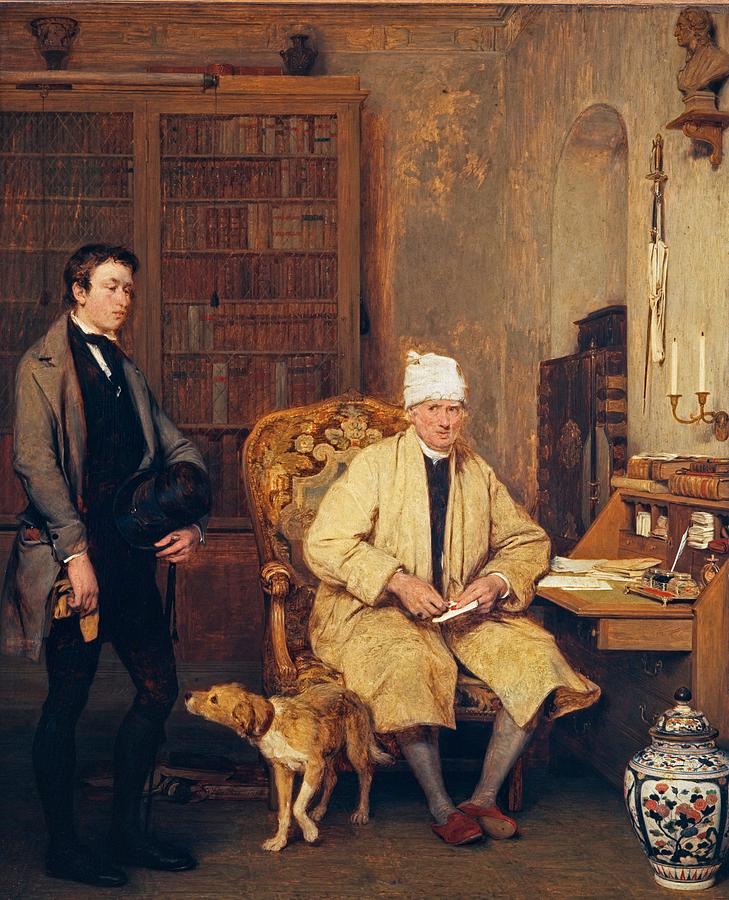 David Wilkie Painting - The Letter of Introduction  #5 by David Wilkie