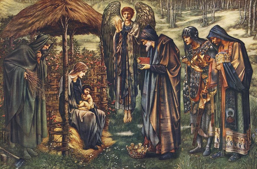 The Star of Bethlehem Painting by Edward Burne-Jones - Fine Art America