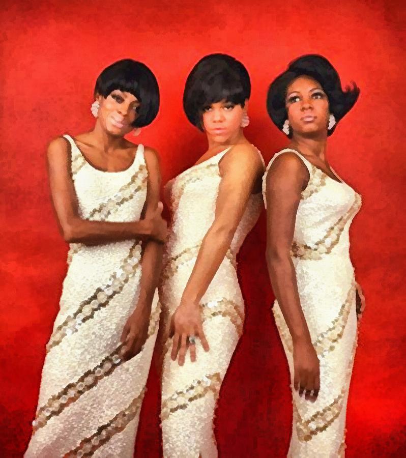 The Supremes Digital Art by The Supremes