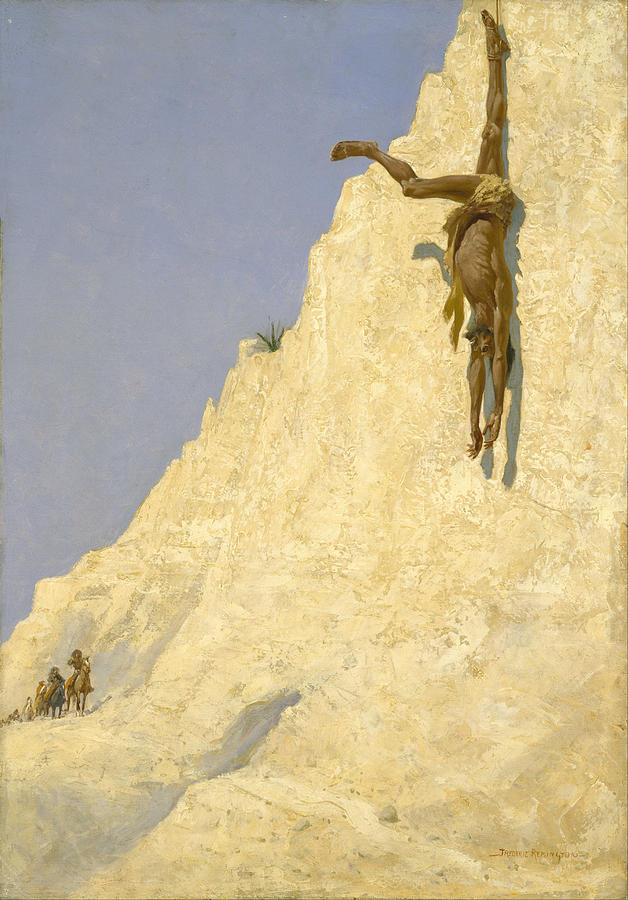 Frederic Remington Painting - The Transgressor #2 by Frederic Remington