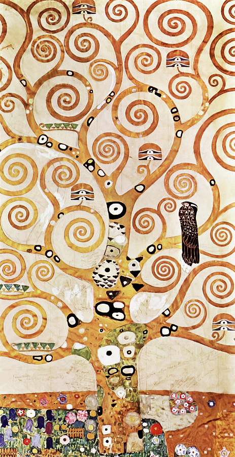 The Tree Of Life By Gustav Klimt Painting