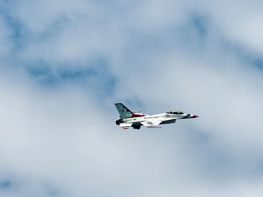 The U.S.A.F. Thunderbirds #6 Photograph by Ron Dubin