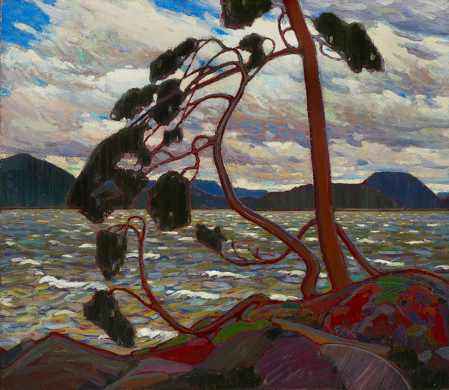 Tom Thomson Painting - The West Wind  #5 by Tom Thomson
