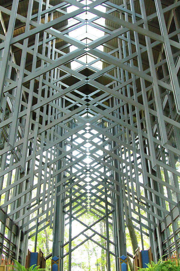 Thorncrown Chapel #5 Photograph by Lens Art Photography By Larry Trager
