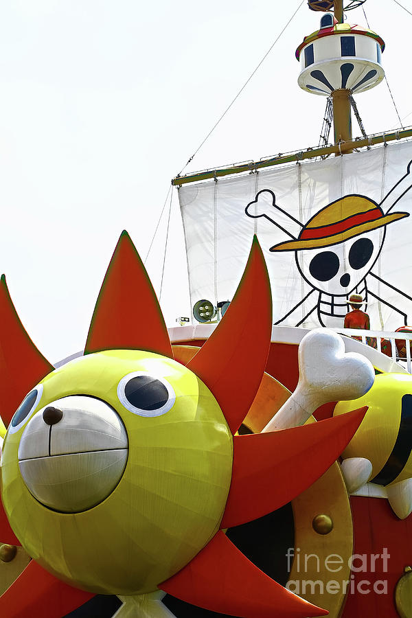 Thousand Sunny ship from Anime cartoon One Piece Photograph by Usa-taro -  Fine Art America