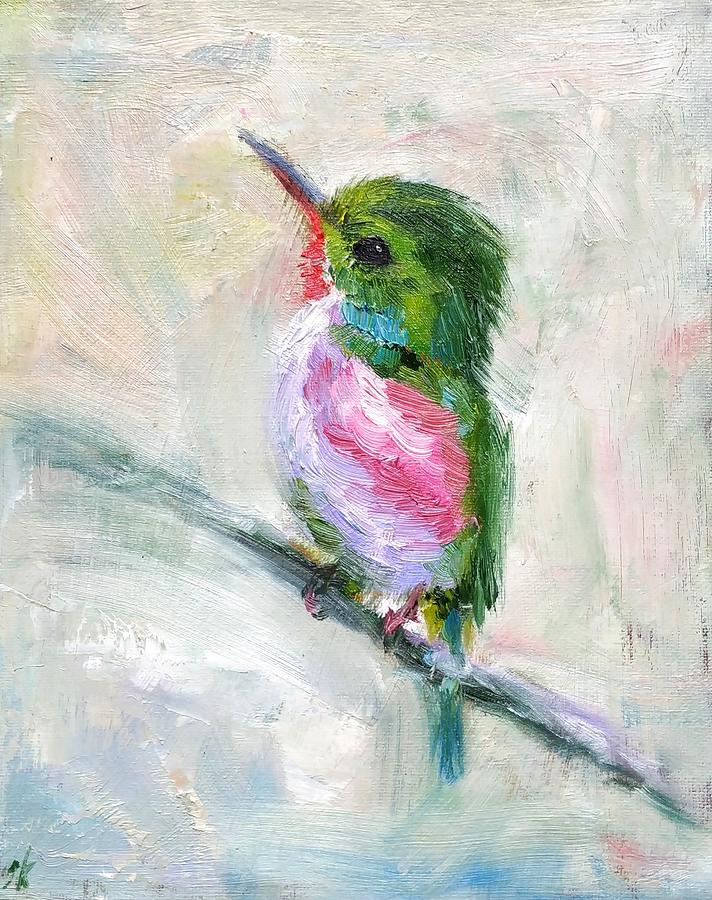 Tody bird Painting by Iryna Khort - Fine Art America