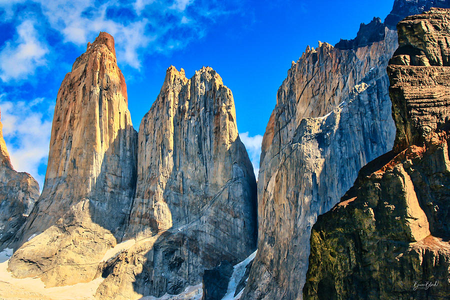 Torres del Paine in Patagonia #5 Photograph by Bruce Block