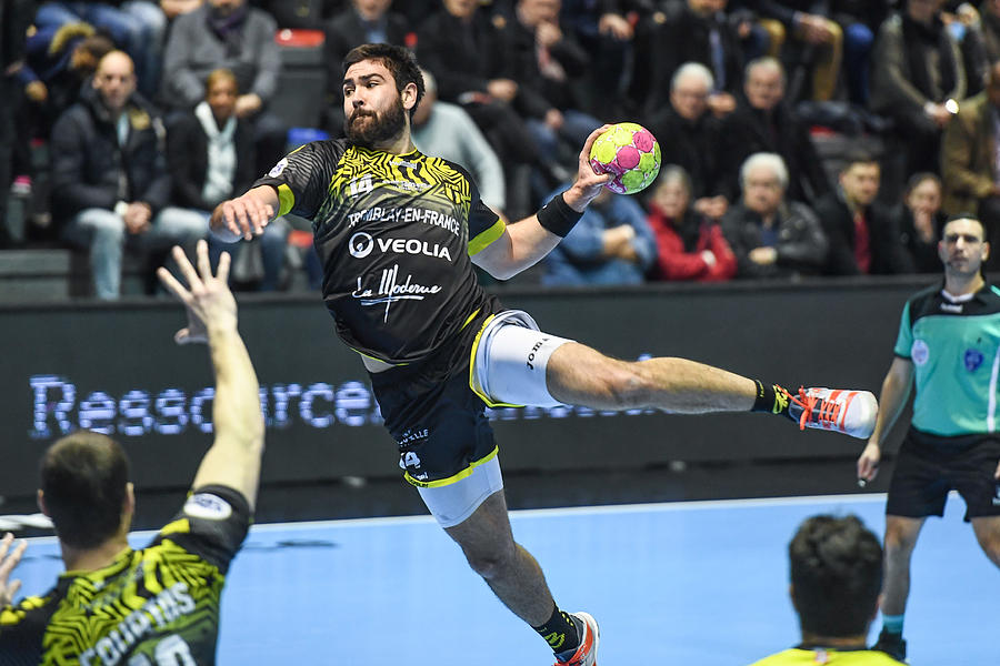 Tremblay v Chambery - Lidl Starligue #5 Photograph by Anthony Dibon