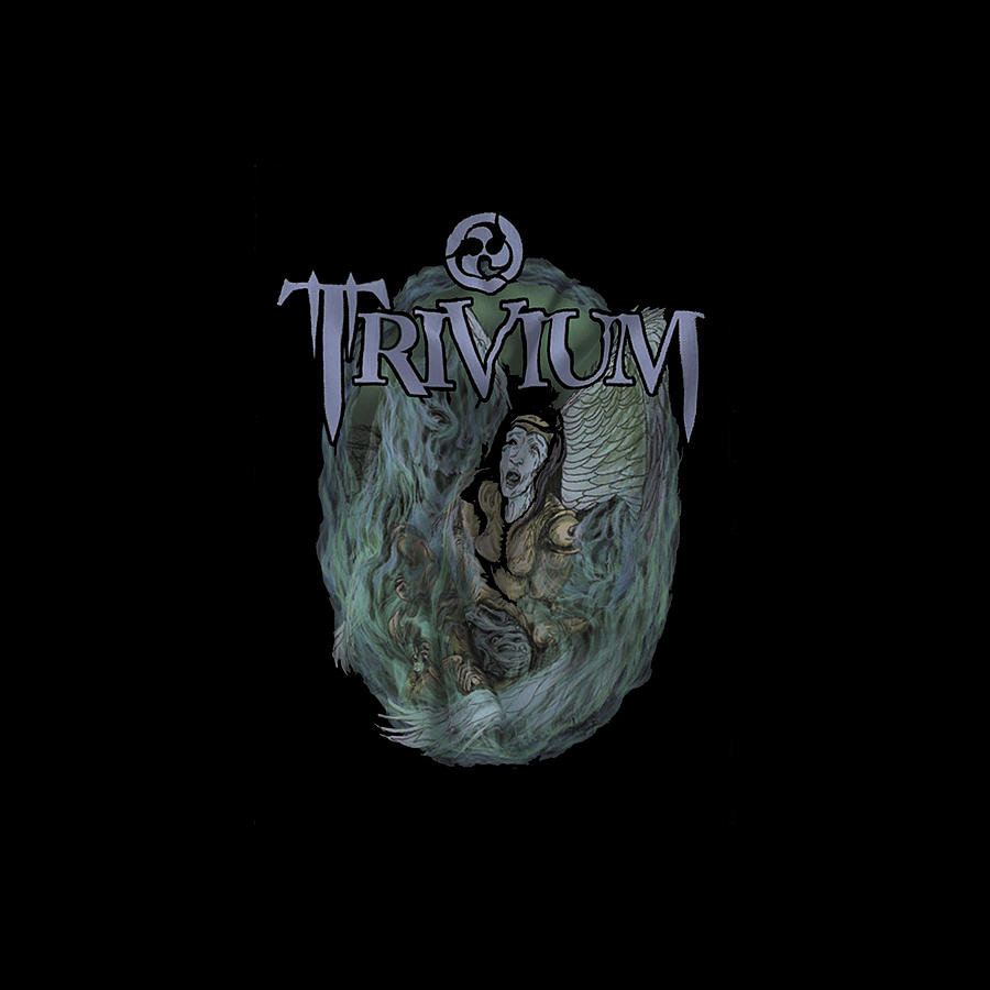 Trivium Logo Thrash Metal Metallica Design Digital Art by Juangs Shop ...