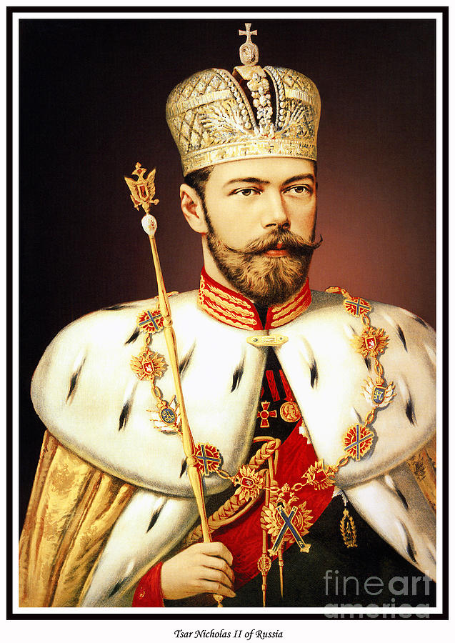 Tsar Nicholas II of Russia #5 Painting by Romanov - Fine Art America