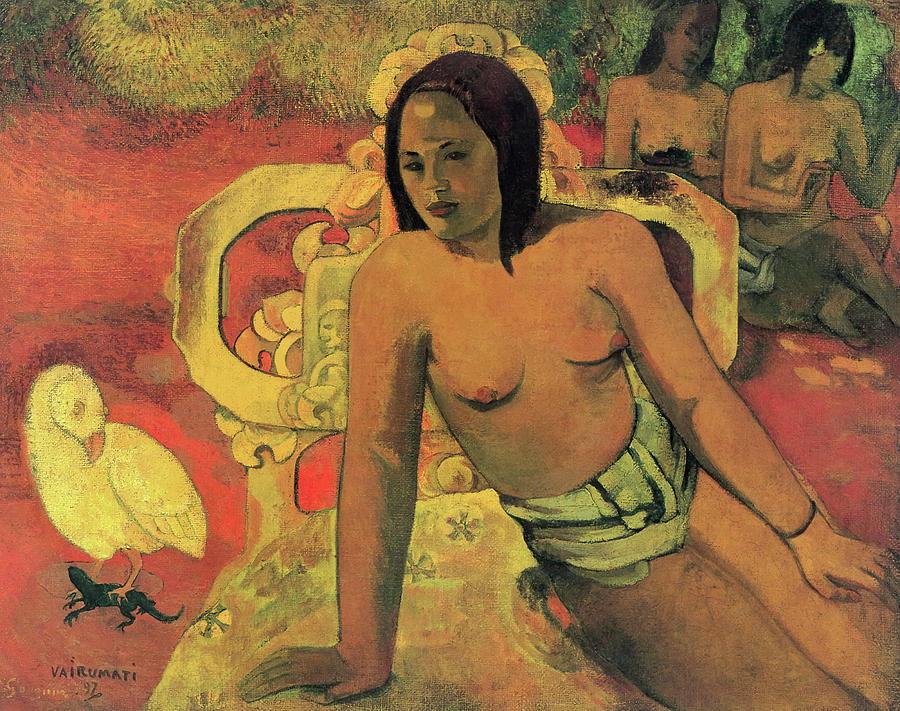 Paul Gauguin Painting - Vairumati by Paul Gauguin by Mango Art