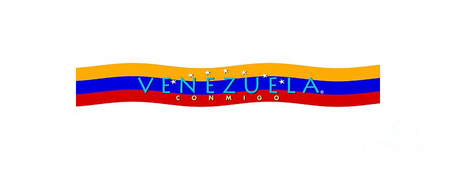 Venezuela Conmigo-Wave Photograph by Juan Silva