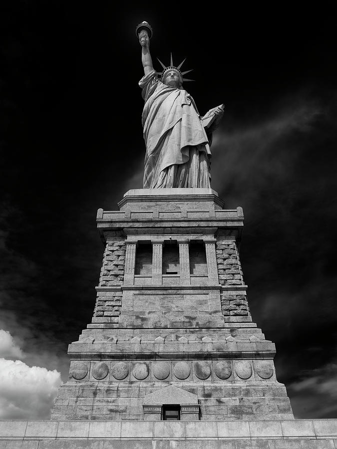 View of the Statue of Liberty National Monument Photograph by Matthew