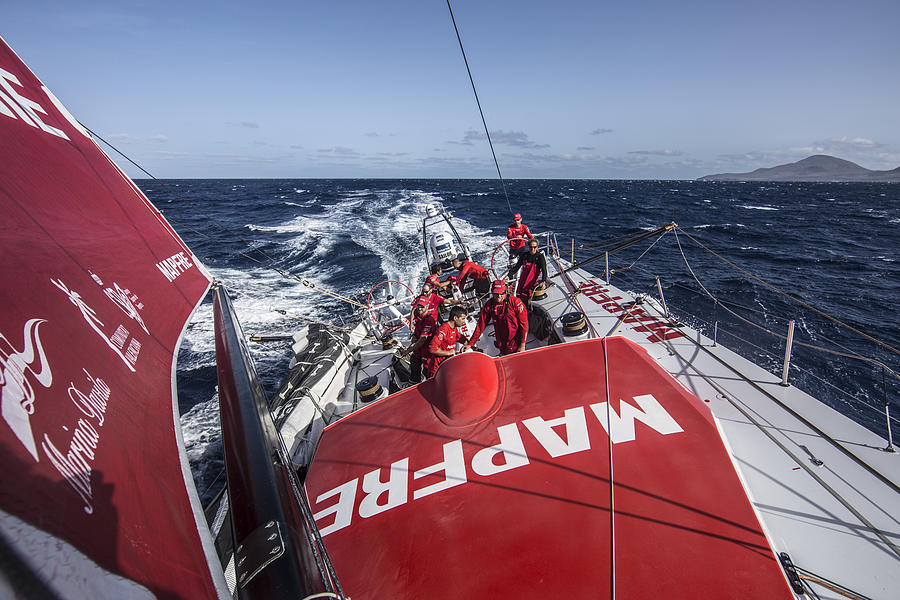 Volvo Ocean Race 2014-2015 - Leg 1 #5 Photograph by Francisco Vignale/MAPFRE
