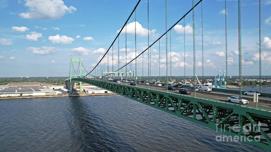 Walt Whitman Bridge Photograph by Ben Schumin - Fine Art America