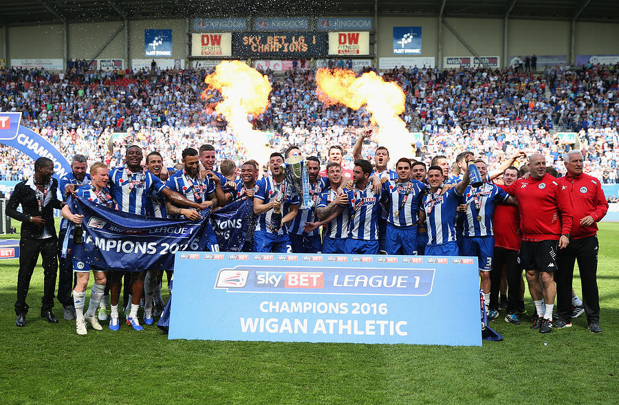 Wigan Athletic v Barnsley - Sky Bet League One #5 Photograph by Chris Brunskill