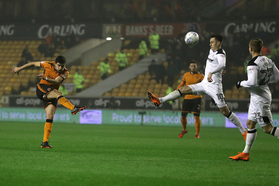 Wolverhampton Wanderers v Derby County - Sky Bet Championship #5 Photograph by David Rogers