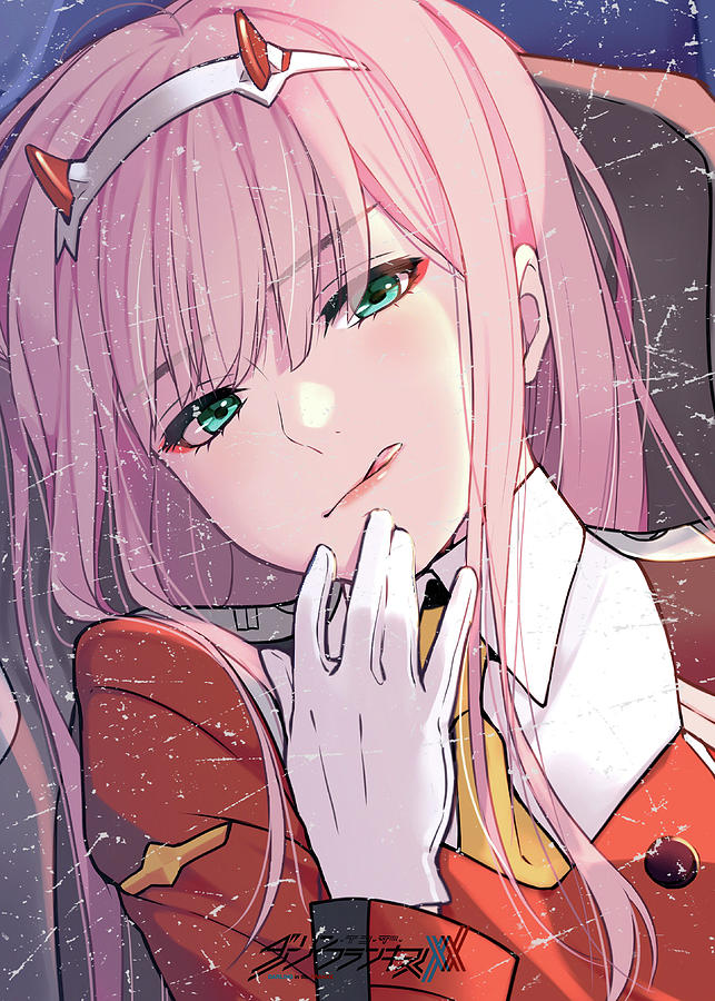 Zero Two Of Darling In The Franxx Drawing By Zero Two - Fine Art America