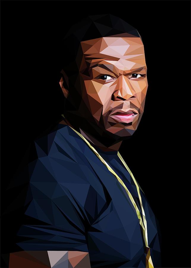 50 Cent Fan Art Digital Art by Nafiatul Waqi'ah - Fine Art America