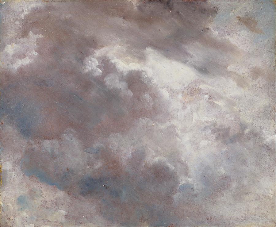 Study Painting - Cloud Study #8 by John Constable