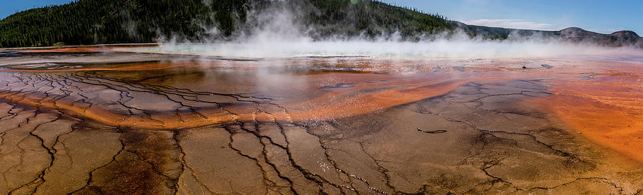 Grand Prismatic Spring in Yellowstone National Park #50 Photograph by Alex Grichenko