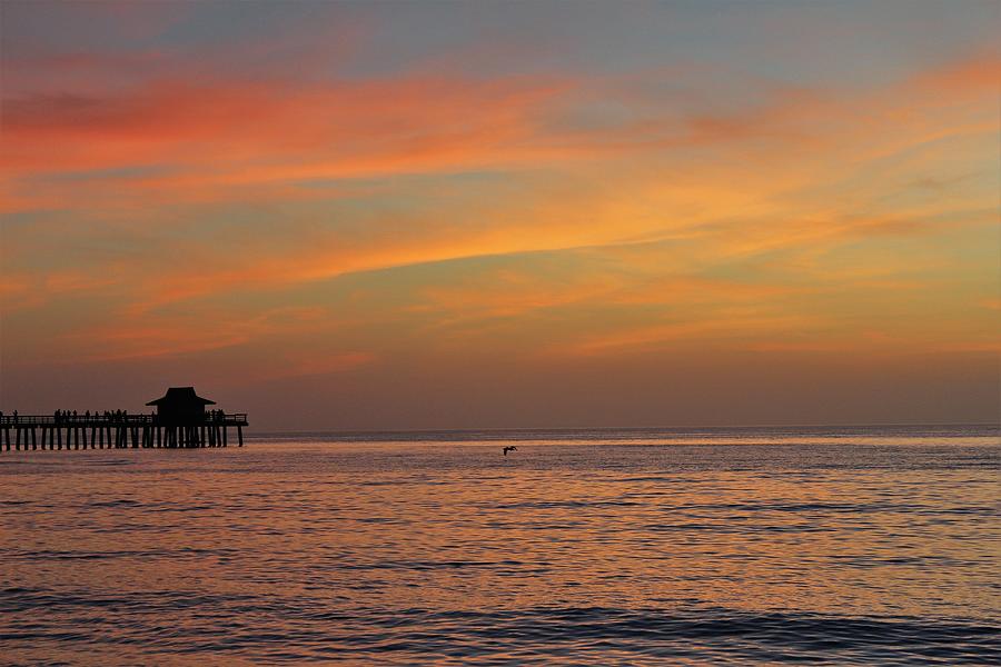 Naples Sunset #50 Photograph by Donn Ingemie
