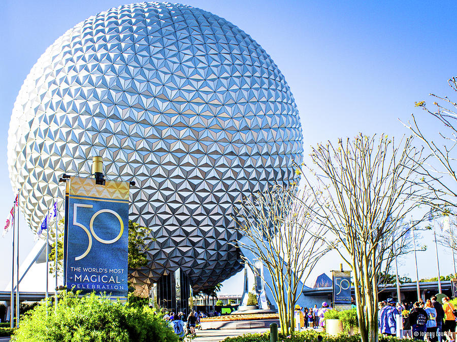 50 Years Of Magic At Epcot Photograph By John Laursen - Pixels