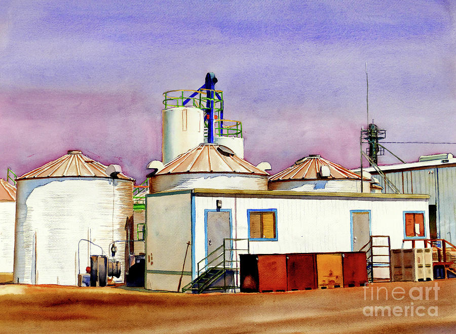 #505 Pleasant Grove Farms #505 Painting by William Lum