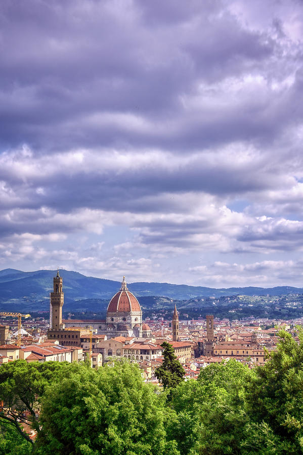 Aerial View Of Florence, Italy Photograph