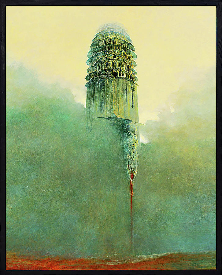 Zdzislaw Beksinski Painting by Ahmed Karimi - Pixels