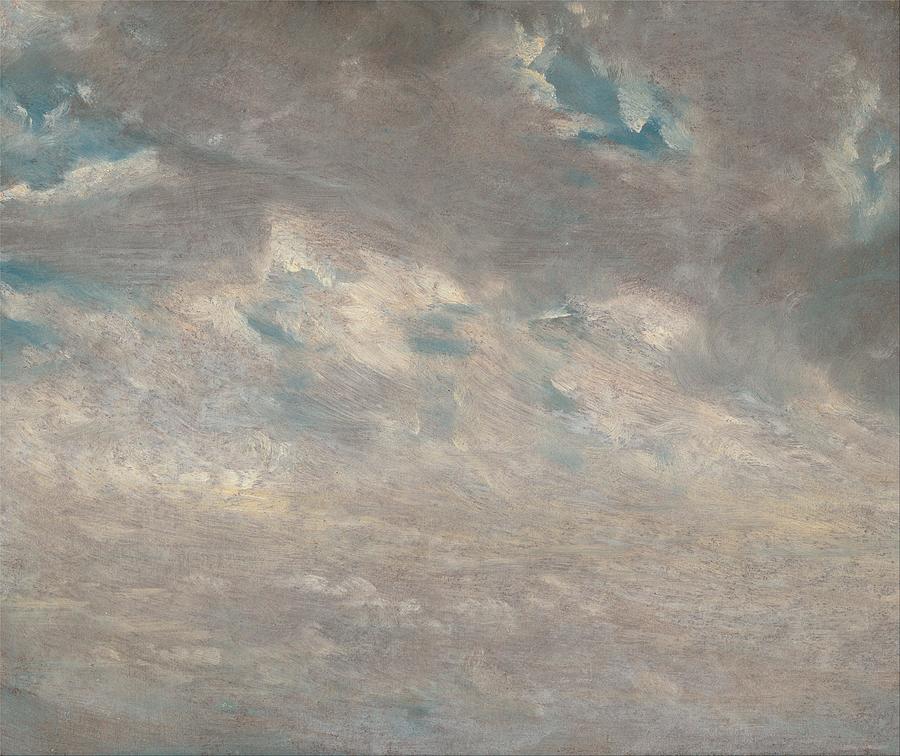 Study Painting - Cloud Study #9 by John Constable