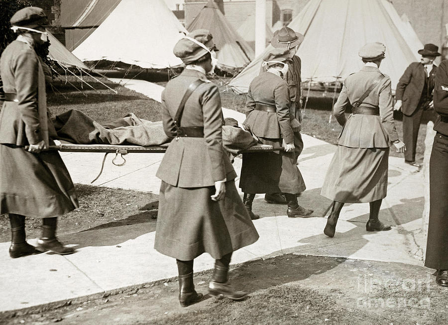 Flu Pandemic, 1918 #52 Photograph by Granger